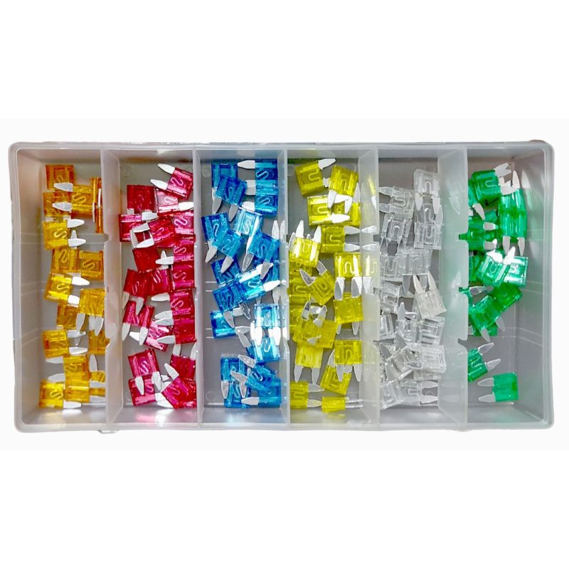 Surtido de Fusibles chicos - 120 pcs.
