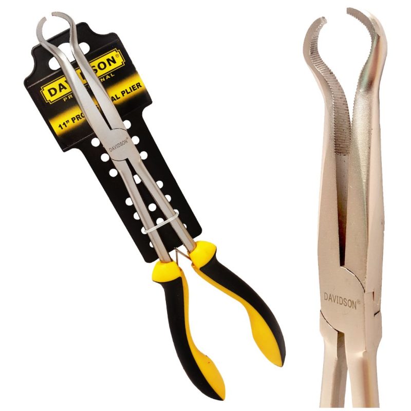 Pinza punta redonda - 28 cms.