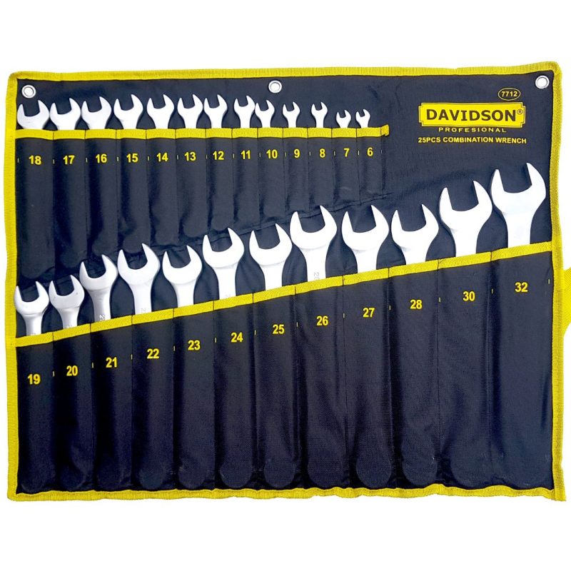 Llaves combinadas - 25 pcs.