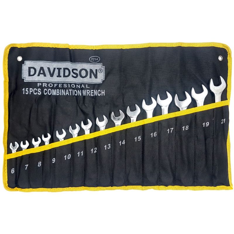 Llaves combinadas - 15 pcs.