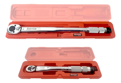 Torcometros 1/2 + 1/4 | 0,5 A 21,4 Kg Combinados | Eurotech